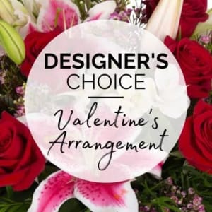 Designer's Choice Love & Romance Vase  Arrangement Flower Bouquet