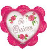 GABMVLG20 - 26" Te Quiero Ruffled Heart Balloon (Spanish)