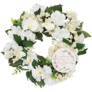 In Our Hearts Silk Wreath Flower Bouquet