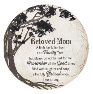 Beloved Mom Stepping Stone Flower Bouquet