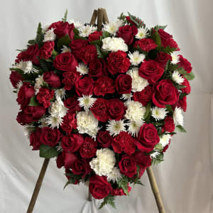 Full Heart's Tribute Flower Bouquet