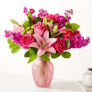 Fuchsia Frenzy Flower Bouquet