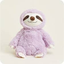 Purple Sloth Warmie Flower Bouquet