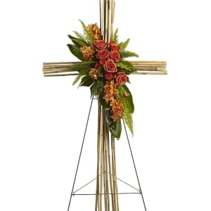 Faithful Love Standing Spray Flower Bouquet