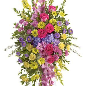 Bright Benevolence Spray Flower Bouquet