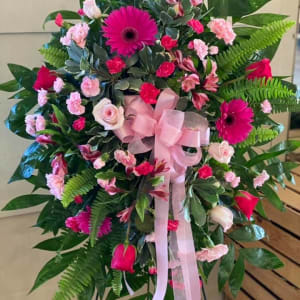 Pink Eternity Spray Flower Bouquet