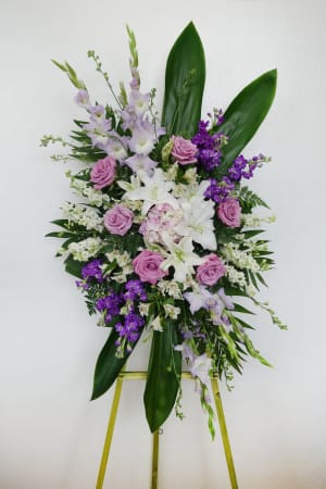 Passionate Purple Spray Flower Bouquet