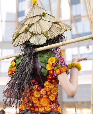 Botanical Installation Flower Bouquet