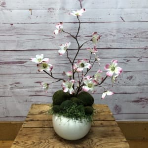 Silk (Artificial) Dogwood Statement Piece Flower Bouquet