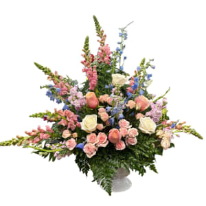 Comforting Embrace Urn Flower Bouquet