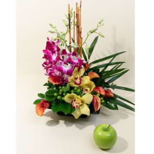 Exotic Birds Flower Bouquet