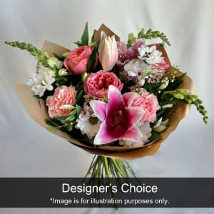 Designer's Choice Wrapped Bouquet Flower Bouquet