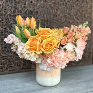 Peach Dream Flower Bouquet