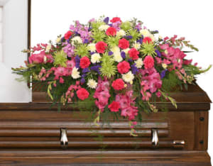 Eternal Beauty Casket Spray Flower Bouquet