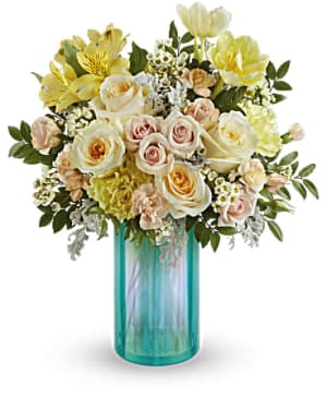 Teleflora's Lovely Luster Flower Bouquet