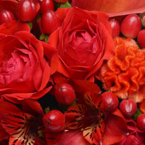 RED MONOCHROMATIC Flower Bouquet