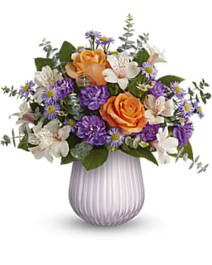 Teleflora's Lavender Luster Flower Bouquet