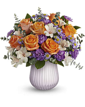 Teleflora's Lavender Luster Flower Bouquet