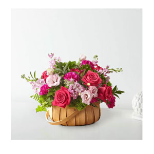 Sweet Bloom Basket Flower Bouquet