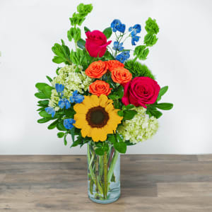 Vibrant Expression of Our Bond Flower Bouquet