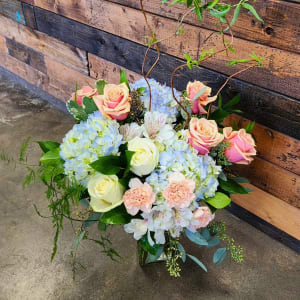 Spring Garden Blush Flower Bouquet