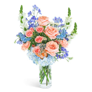 Fluttering Sonnet of Love Flower Bouquet