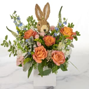 Easter Bunny's Wonderland Flower Arrangement Easter Bunny's Wonderland Flower Bouquet