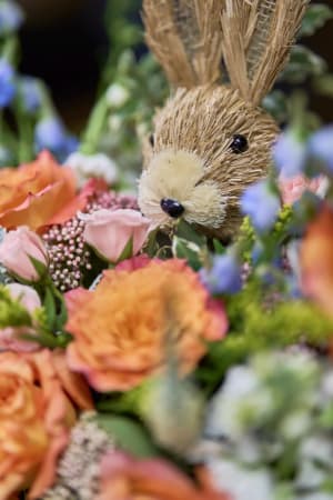 Easter Bunny's Wonderland Flower Arrangement Easter Bunny's Wonderland Flower Bouquet