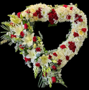 LOVE ALWAYS HEART Flower Arrangement LOVE ALWAYS HEART Flower Bouquet