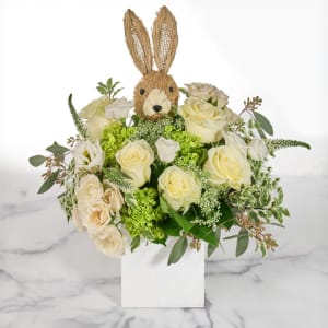 Spring Bunny Whispers Flower Arrangement Spring Bunny Whispers Flower Bouquet
