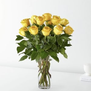 Yellow Roses Flower Bouquet