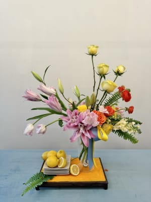 Grapefruit Flower Bouquet