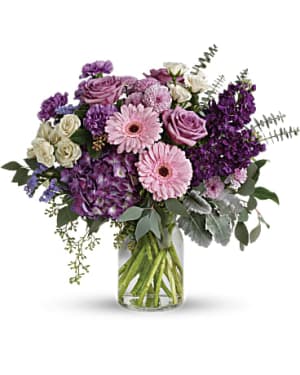 Magnificent Mauves Flower Bouquet