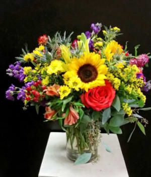 WILD WITH SUNFLOWER Flower Bouquet