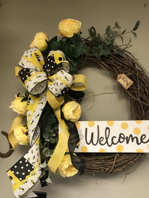 bee wreath Flower Bouquet