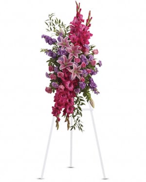 Mauve Colored Standing Spray-FNMVS-01 Flower Bouquet