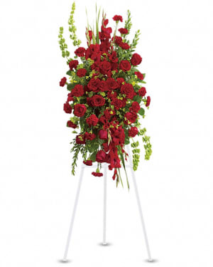 Ruby Red Standing Spray-FNRBS-01 Flower Bouquet