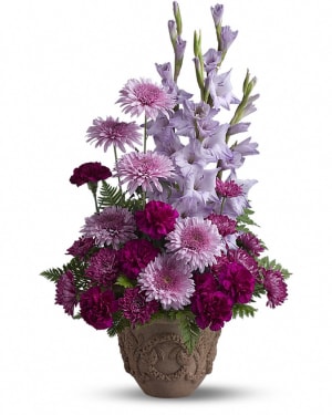 Table Top Sympathy Basket-FNFSB-26 Flower Bouquet