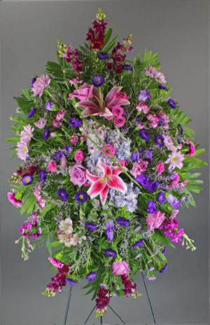 Royal Colors Standing Spray-FNRCS-01 Flower Bouquet