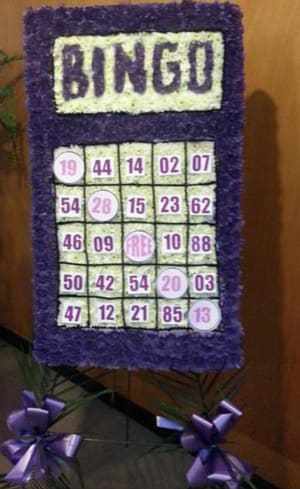 The Bingo Card-FNBGO-01 Flower Bouquet