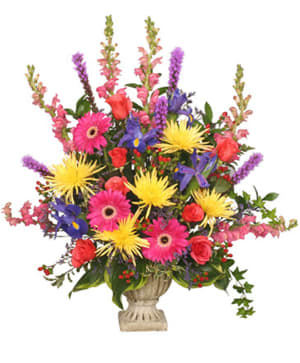 Vibrant Colors Basket- VCB03 Flower Bouquet