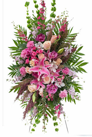 Sweet Pinks Standing Spray-FNSPS-03 Flower Bouquet