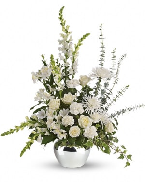 Table Top  Sympathy Basket-FNFSB-33 Flower Bouquet