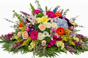 Variety Casket Spray-FNVR-01 Flower Bouquet