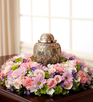 Flower Urn Set-FNURN-10 Flower Bouquet