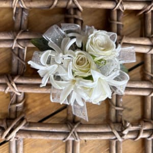 White Hyacinth Corsage Flower Bouquet