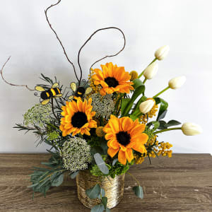 Sweet As Can Bee By Elite Flower Bouquet