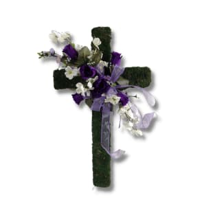 Moss Cross Flower Bouquet