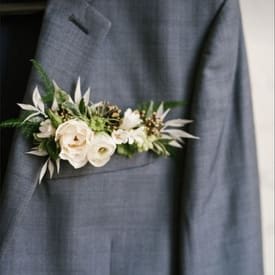 Pocket Boutonniere Flower Bouquet