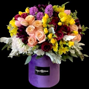 BRIGHT & WONDERFUL IN ANY COLOR BOX Flower Bouquet